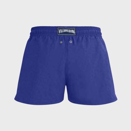 Vilebrequin - Kurze Jacquard Turtles Badeshorts Für Herren - Bademode - Manta - Blau - Größe XXL – Bild 2