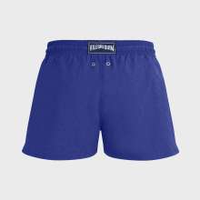Vilebrequin - Kurze Jacquard Turtles Badeshorts Für Herren - Bademode - Manta - Blau - Größe L