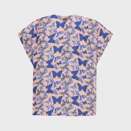 Vilebrequin - Disco Butterfly Bluse Aus Seide Für Damen - Hemd - Fritz - Rosa - Größe XS – Bild 2