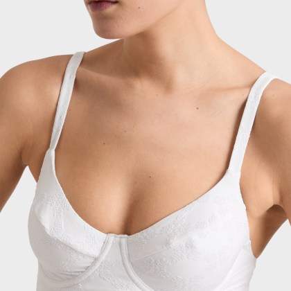 Vilebrequin - Turtle Monogram Jacquard Badeanzug Mit Bügeln Für Damen - Bademode - Leonita - Weiss - Größe L – Bild 5