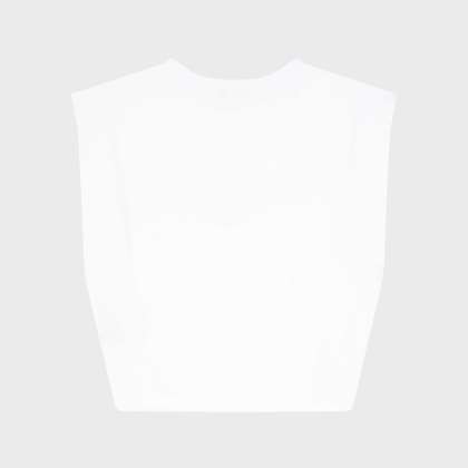 Vilebrequin - Mini Turtle Tanktop Aus Bio-baumwolle Für Mädchen - Trägershirt - Ghost - Weiss - Größe 4 – Bild 2