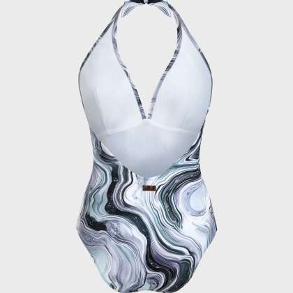 Vilebrequin - Marble Neckholder-badeanzug Für Damen - Bademode - Famous - Weiss - Größe XL – Bild 2