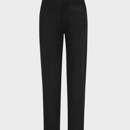 Vilebrequin - Weite Leinenhose Für Herren Einfarbig - Hose - Pacha - Schwarz - Größe XL – Bild 2
