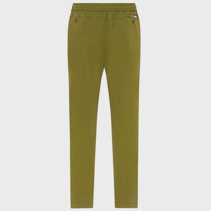 Vilebrequin - Solid Baumwoll-satinhose Mit Elastischem Bund Für Herren - Hose - Paulo - Grün - Größe XL – Bild 2