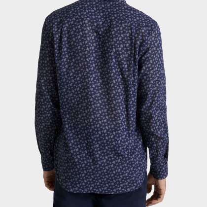 Vilebrequin - Men Cotton Voile Shirt Micro Ronde Des Tortues - Hemd - Caracal - Violett - Größe XXL – Bild 4