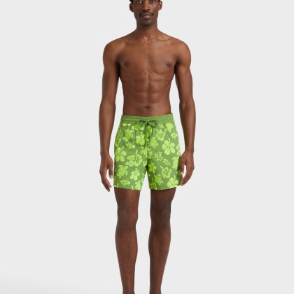 Vilebrequin - Tropical Turtles Badeshorts Für Herren - Bademode - Moorea - Grün - Größe L – Bild 3