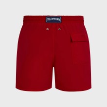 Vilebrequin - Mit Wasser Reagierende Ronde Des Tortues Badeshorts Für Herren - Bademode - Moorea - Rot - Größe L