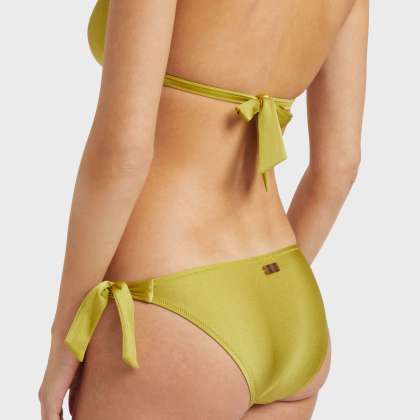 Vilebrequin - Shiny Solid Stretch-bikinihose Für Damen - Bademode - Flamme - Grün - Größe M – Bild 5