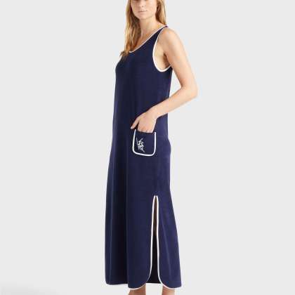 Vilebrequin - Vbq Line Tankkleid Aus Frottee Für Damen - Kleid - Lindsay - Blau - Größe S – Bild 5
