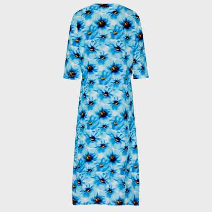 Vilebrequin - Poppies Kaftan Aus Baumwollvoile Für Damen - Kaftan - Leonor - Blau - Größe XL – Bild 2