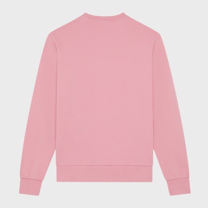 Vilebrequin - Baumwoll-sweatshirt Mit Rundhalsausschnitt Und Aufgestickter, Großer Schildkröte Für Herren - Sweatshirt - Jorasse - Rosa - Größe S – Bild 2