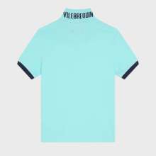 Vilebrequin - Solid Polohemd Aus Baumwolle Für Herren - Polohemd - Palatin - Blau - Größe XL