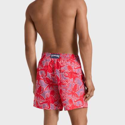 Vilebrequin - Hypnoctopus Badeshorts Für Herren - Bademode - Moorea - Rot - Größe 5XL – Bild 4