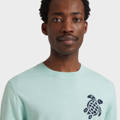 Vilebrequin - Turtle Pullover Aus Baumwolle Für Herren - Pullover - Rayol - Blau - Größe XXL – Bild 6