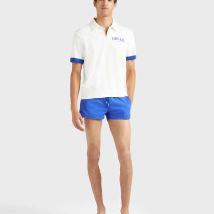 Vilebrequin - Kurze Jacquard Turtles Badeshorts Für Herren - Bademode - Manta - Blau - Größe XXL – Bild 5