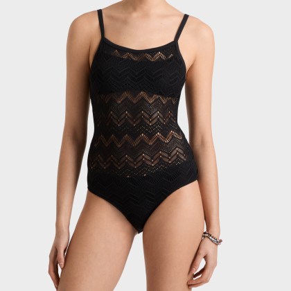 Vilebrequin - Badeanzug Mit Spitze Für Damen - Bademode - Lisanne - Schwarz - Größe M – Bild 3