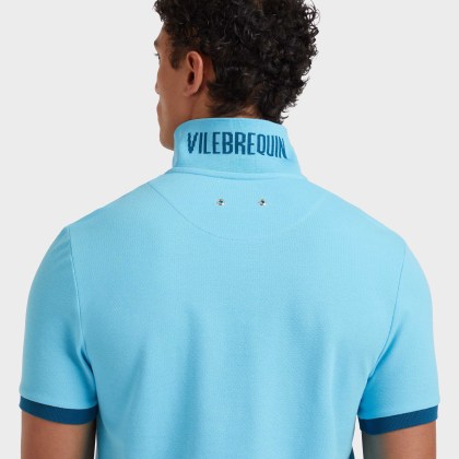 Vilebrequin - Solid Polohemd Aus Baumwolle Für Herren - Polohemd - Palatin - Blau - Größe XXXL – Bild 6