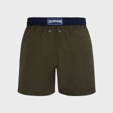 Vilebrequin - Zweifarbige Badeshorts Aus Merinowolle Für Herren - Bademode - Magnus - Grün - Größe L