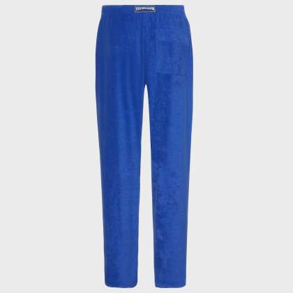 Vilebrequin - Solid Herren Hose Aus Frottee - Hose - Polide - Blau - Größe XXXL – Bild 2