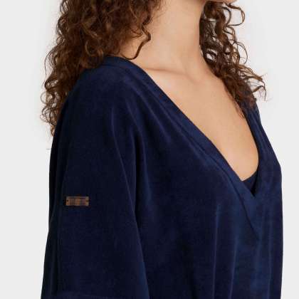 Vilebrequin - Solid Frottee-kaftan Zum Wenden Für Damen - Kleid - Leyla - Blau - Größe XL – Bild 6