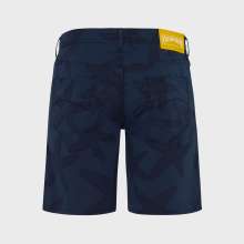 Vilebrequin - Gabardine-bermudashorts Mit Starfish Darkening-print Für Herren - Bermuda - Garonne - Blau - Größe 40