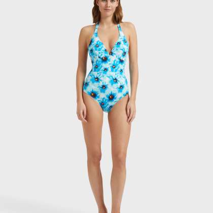 Vilebrequin - Poppies Neckholder-badeanzug Für Damen - Bademode - Famous - Blau - Größe L – Bild 3