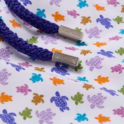 Vilebrequin - Micro Ronde Des Tortues Badeshorts Für Herren - Bademode - Moorea - Weiss - Größe M – Bild 5