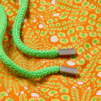 Vilebrequin - Kurze Mosaic Urchin Stretch-badeshorts Für Herren - Bademode - Monrise - Orange - Größe M – Bild 5