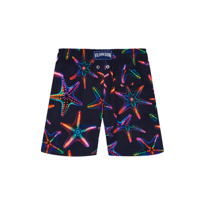 Vilebrequin Disco Stars Stretch-badeshorts Für Jungen - Jirise - Blau - Größe 4 – Bild 2