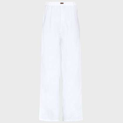 Vilebrequin - Solid Komfort-hose Aus Leinen Für Damen - Hose - Louizon - Weiss - Größe L – Bild 2