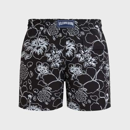 Vilebrequin - Tropical Turtles Ink Badeshorts Für Herren - Bademode - Moorea - Schwarz - Größe S – Bild 2
