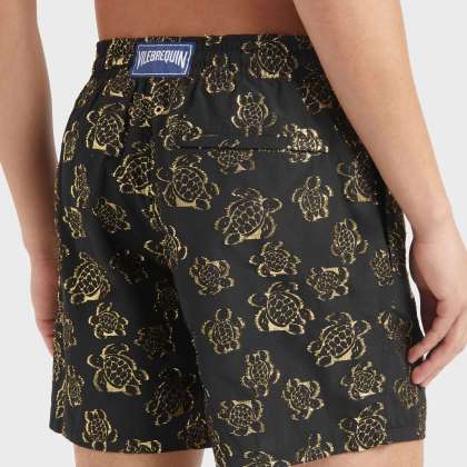 Vilebrequin - Ronde Des Tortues Jacquard Badeshorts Für Herren - Bademode - Moopea - Schwarz - Größe L – Bild 6