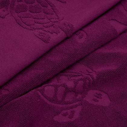 Vilebrequin - Strandtuch Aus Bio-baumwolle Schildkröten-jacquard - Strandtuch - Santah - Violett - Größe OSFA – Bild 4