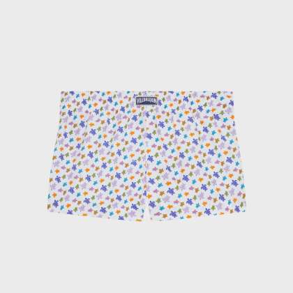 Vilebrequin - Micro Ronde Des Tortues Badeshorts Für Mädchen - Shorty - Gaya - Weiss - Größe 6 – Bild 2