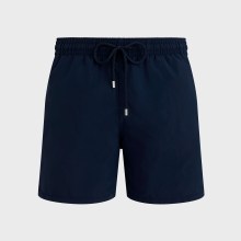 Vilebrequin - Solid Badeshorts Für Herren - Bademode - Moorea - Blau - Größe XL Vilebrequin - Solid Badeshorts Für Herren - Bademode - Moorea - Blau - Größe XL
