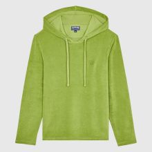 Vilebrequin - Langärmeliges Frottee-t-shirt Mit Kapuze Für Herren - T-shirt - Therapy - Grün - Größe M Vilebrequin - Langärmeliges Frottee-t-shirt Mit Kapuze Für Herren - T-shirt - Therapy - Grün - Größe M