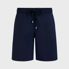 Vilebrequin - Lange Solid Badeshorts Für Herren - Bademode - Okoa - Blau - Größe XXXL Vilebrequin - Lange Solid Badeshorts Für Herren - Bademode - Okoa - Blau - Größe XXXL