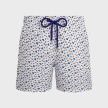 Vilebrequin - Micro Ronde Des Tortues Badeshorts Für Herren - Bademode - Moorea - Weiss - Größe S Vilebrequin - Micro Ronde Des Tortues Badeshorts Für Herren - Bademode - Moorea - Weiss - Größe S