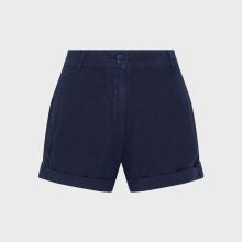 Vilebrequin - Solid Bermudashorts Aus Leinen Für Damen - Bermuda - Lee - Blau - Größe XS Vilebrequin - Solid Bermudashorts Aus Leinen Für Damen - Bermuda - Lee - Blau - Größe XS