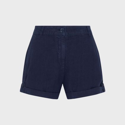 Vilebrequin - Solid Bermudashorts Aus Leinen Für Damen - Bermuda - Lee - Blau - Größe S Vilebrequin - Solid Bermudashorts Aus Leinen Für Damen - Bermuda - Lee - Blau - Größe S