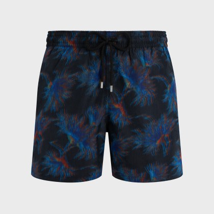 Vilebrequin - Kyoto Badeshorts Aus Seide Für Herren - Vilebrequin X Maison Bucol - Bademode - Moopea - Schwarz - Größe S Vilebrequin - Kyoto Badeshorts Aus Seide Für Herren - Vilebrequin X Maison Bucol - Bademode - Moopea - Schwarz - Größe S