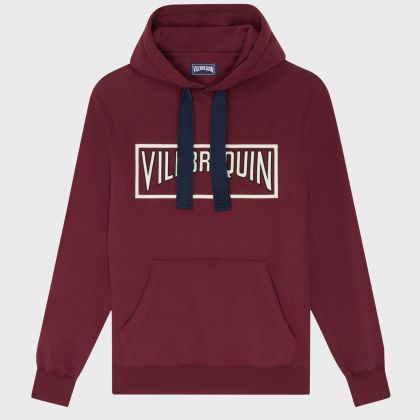 Vilebrequin - Solid Kapuzensweatshirt Aus Baumwolle Für Herren - Sweatshirt - Martino - Rot - Größe S Vilebrequin - Solid Kapuzensweatshirt Aus Baumwolle Für Herren - Sweatshirt - Martino - Rot - Größe S