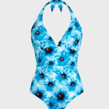 Vilebrequin - Poppies Neckholder-badeanzug Für Damen - Bademode - Famous - Blau - Größe M Vilebrequin - Poppies Neckholder-badeanzug Für Damen - Bademode - Famous - Blau - Größe M