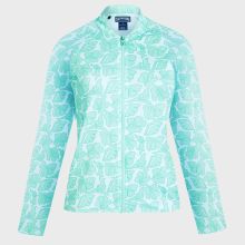 Vilebrequin - Langärmeliger Seashells Rashguard Mit Reißverschluss Für Damen - Rashguard - Flynn-zx - Weiss - Größe XL Vilebrequin - Langärmeliger Seashells Rashguard Mit Reißverschluss Für Damen - Rashguard - Flynn-zx - Weiss - Größe XL