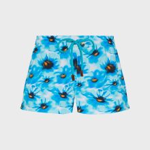 Vilebrequin - Poppies Stretch-badeshorts Für Damen - Shorty - Fabya - Blau - Größe S Vilebrequin - Poppies Stretch-badeshorts Für Damen - Shorty - Fabya - Blau - Größe S