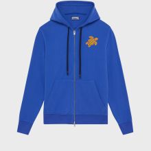 Vilebrequin - Baumwoll-cardigan Mit Durchgehendem Reißverschluss Und Großer Schildkrötenstickerei Für Herren - Sweatshirt - Malanti - Blau - Größe XXL Vilebrequin - Baumwoll-cardigan Mit Durchgehendem Reißverschluss Und Großer Schildkrötenstickerei Für Herren - Sweatshirt - Malanti - Blau - Größe XXL