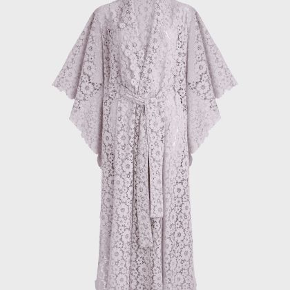 Vilebrequin - Damen Guipure-kimono Mit Blumen-spitze - Kimono - Kiyomi - Rosa - Größe OSFA Vilebrequin - Damen Guipure-kimono Mit Blumen-spitze - Kimono - Kiyomi - Rosa - Größe OSFA