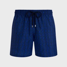 Vilebrequin - Ultraleichte Und Verstaubare Turtles Net Badeshorts Für Herren - Bademode - Mahina - Blau - Größe L Vilebrequin - Ultraleichte Und Verstaubare Turtles Net Badeshorts Für Herren - Bademode - Mahina - Blau - Größe L