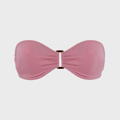 Vilebrequin - Solid Bandeau-bikinioberteil Für Damen - Bademode - Lune - Rosa - Größe XS Vilebrequin - Solid Bandeau-bikinioberteil Für Damen - Bademode - Lune - Rosa - Größe XS