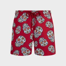 Vilebrequin - Día De Muertos Badeshorts Für Herren - Bademode - Moorea - Rot - Größe L Vilebrequin - Día De Muertos Badeshorts Für Herren - Bademode - Moorea - Rot - Größe L